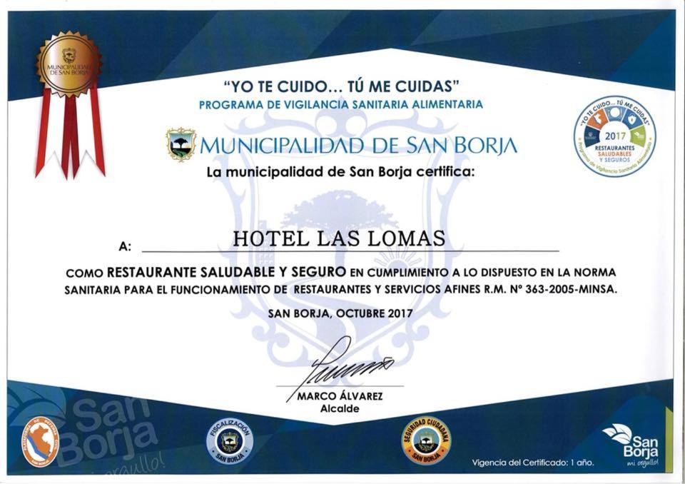 Hotel Las Lomas Лима Экстерьер фото